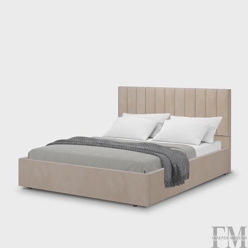 Кровать «Рица», мокко